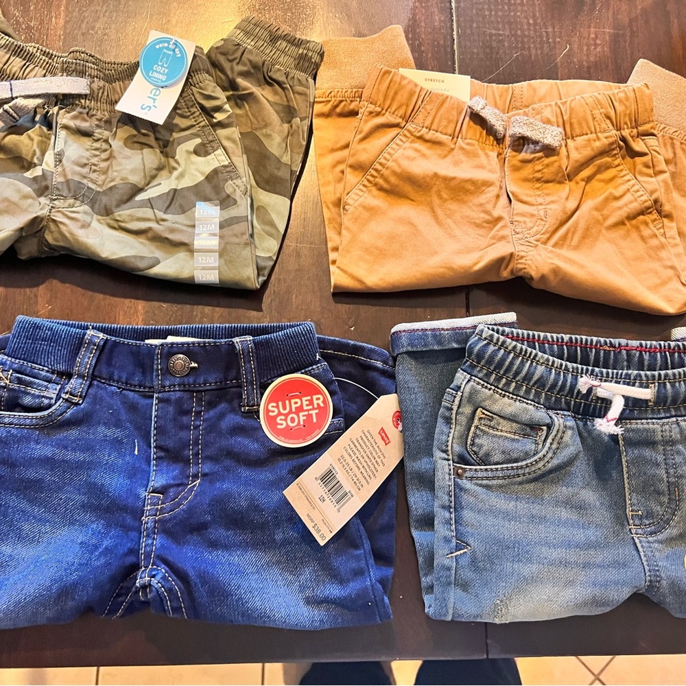 NEW Size 12M pants bundle